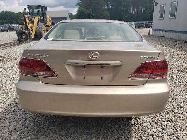 JTHBA30G365166799 - 2006 LEXUS ES 330 TAN photo 6