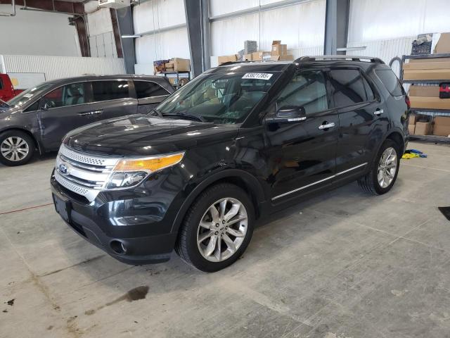 1FM5K8D8XEGA49103 - 2014 FORD EXPLORER XLT Schwarz Foto 1