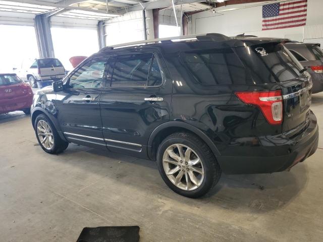 1FM5K8D8XEGA49103 - 2014 FORD EXPLORER XLT Schwarz Foto 2