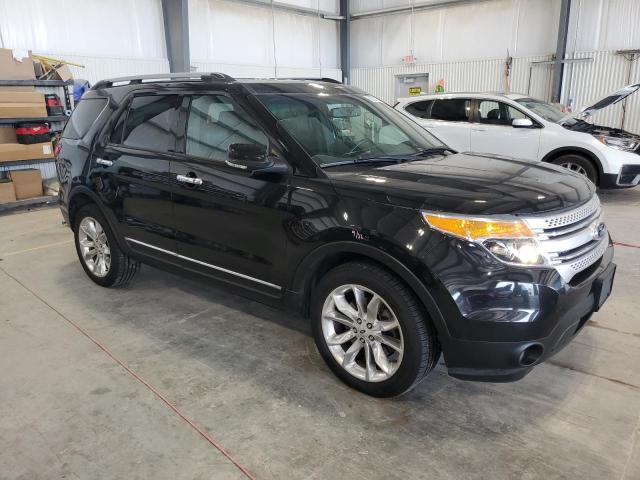 1FM5K8D8XEGA49103 - 2014 FORD EXPLORER XLT Schwarz Foto 4