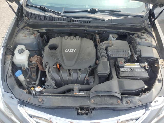 5NPEC4AC8DH685547 - 2013 HYUNDAI SONATA SE GRAY photo 11