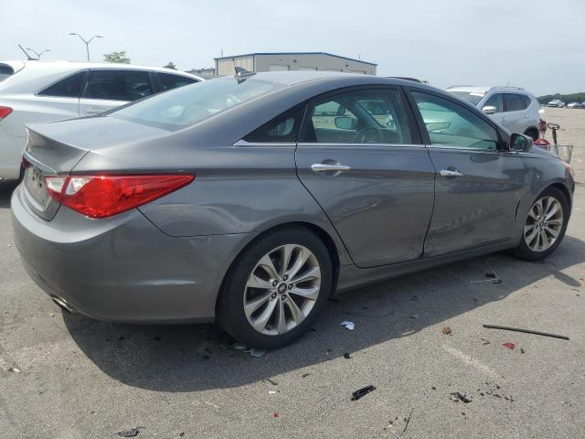5NPEC4AC8DH685547 - 2013 HYUNDAI SONATA SE GRAY photo 3