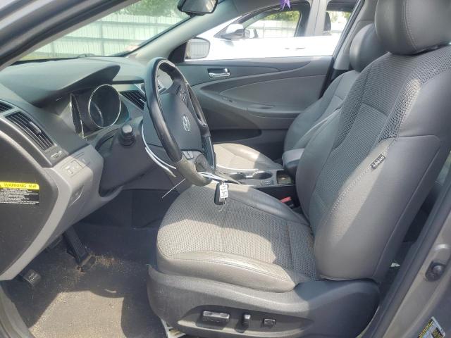 5NPEC4AC8DH685547 - 2013 HYUNDAI SONATA SE GRAY photo 7