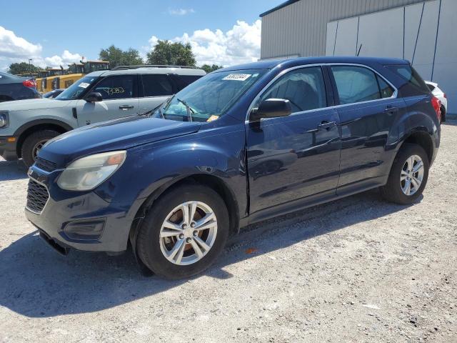 2GNALBEK9G1111881 - 2016 CHEVROLET EQUINOX LS BLUE photo 1