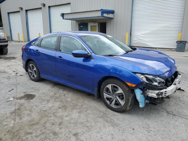 2HGFC2F67KH511875 - 2019 HONDA CIVIC LX BLUE photo 4