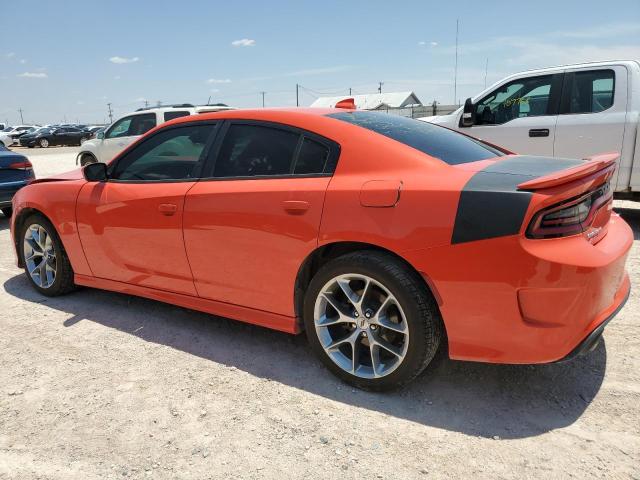 2C3CDXHG4LH221374 - 2020 DODGE CHARGER GT ORANGE photo 2