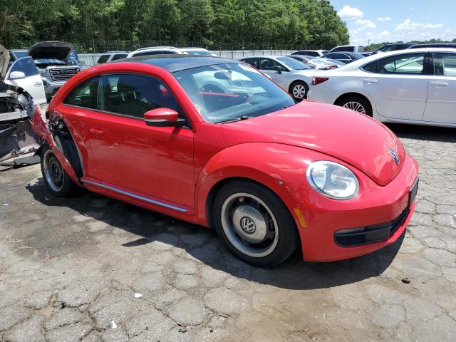 3VWJP7AT1CM646180 - 2012 VOLKSWAGEN BEETLE RED photo 4