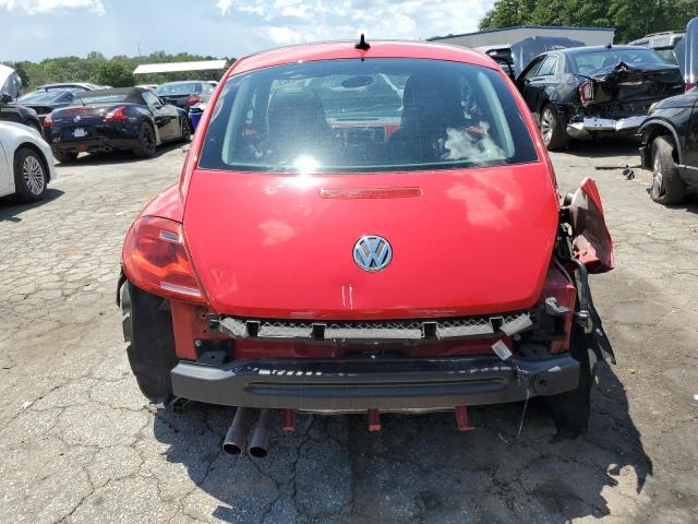 3VWJP7AT1CM646180 - 2012 VOLKSWAGEN BEETLE RED photo 6