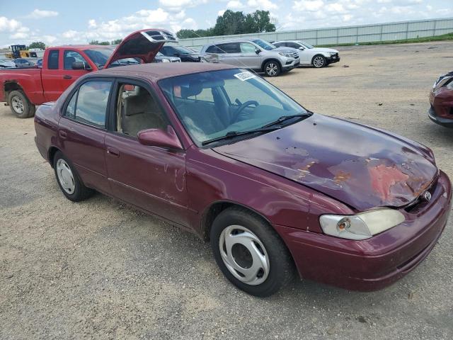 2T1BR18E1WC018980 - 1998 TOYOTA COROLLA VE BURGUNDY photo 4