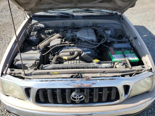 5TEGN92N84Z464835 - 2004 TOYOTA TACOMA DOUBLE CAB PRERUNNER GOLD photo 11