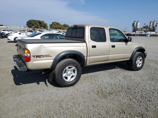 5TEGN92N84Z464835 - 2004 TOYOTA TACOMA DOUBLE CAB PRERUNNER GOLD photo 3