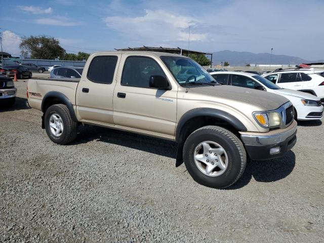 5TEGN92N84Z464835 - 2004 TOYOTA TACOMA DOUBLE CAB PRERUNNER GOLD photo 4