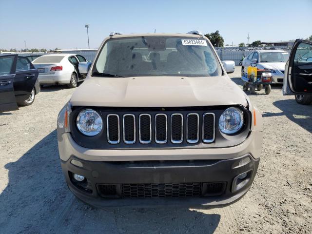 ZACCJBDT9FPB38648 - 2015 JEEP RENEGADE LIMITED CREAM photo 5