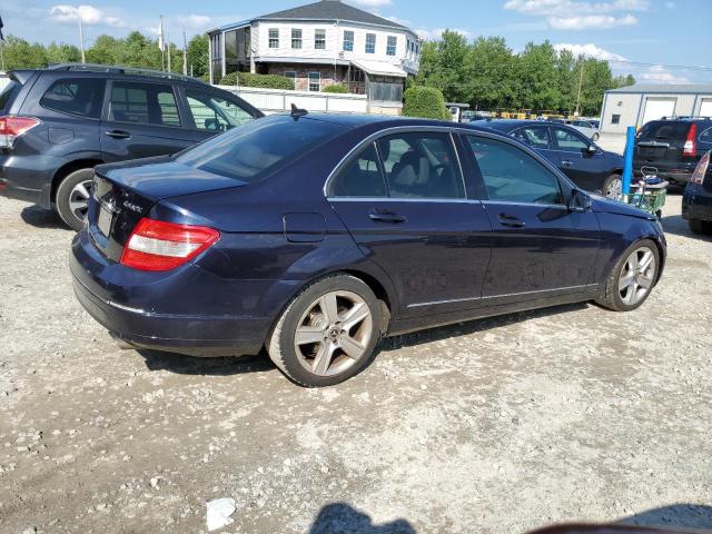 WDDGF8BBXAF475752 - 2010 MERCEDES-BENZ C 300 4MATIC BLUE photo 3