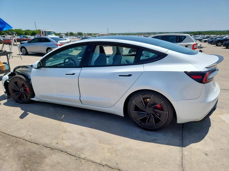 5YJ3E1ETXSF931083 - 2025 TESLA MODEL 3 白色 照片 2