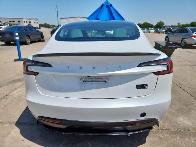 5YJ3E1ETXSF931083 - 2025 TESLA MODEL 3 白色 照片 6