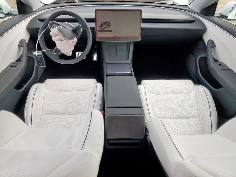 5YJ3E1ETXSF931083 - 2025 TESLA MODEL 3 白色 照片 8