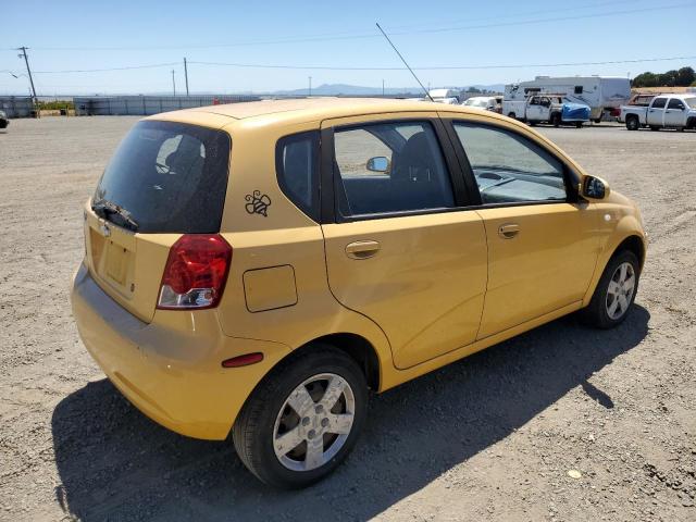 KL1TD66678B241528 - 2008 CHEVROLET AVEO BASE Sarı foto 3