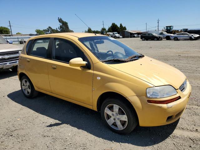 KL1TD66678B241528 - 2008 CHEVROLET AVEO BASE Sarı foto 4