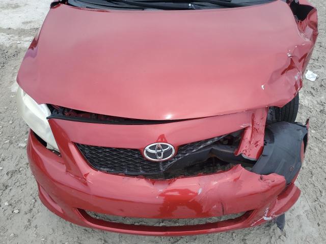 JTDBL40EX99024186 - 2009 TOYOTA COROLLA BASE Qırmızı foto 11