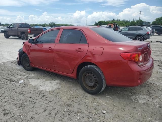 JTDBL40EX99024186 - 2009 TOYOTA COROLLA BASE Qırmızı foto 2
