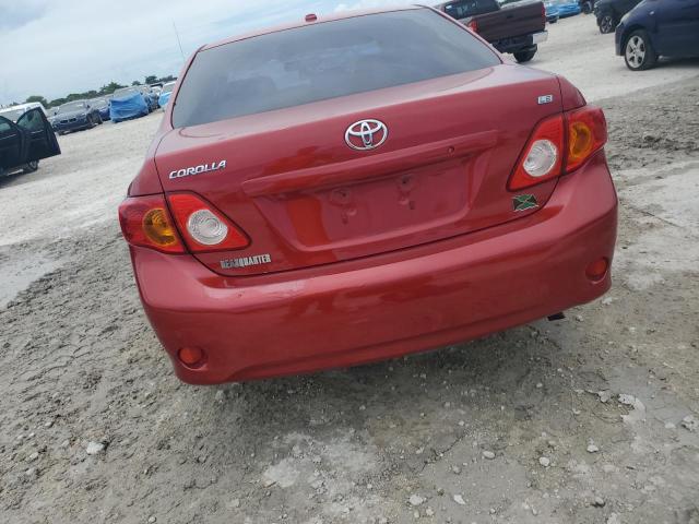 JTDBL40EX99024186 - 2009 TOYOTA COROLLA BASE Qırmızı foto 6