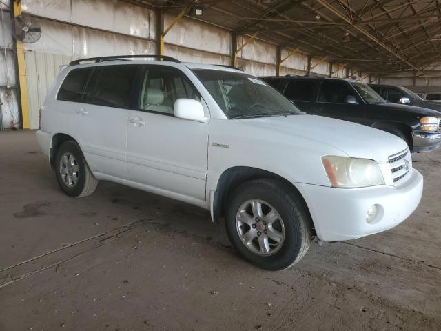 JTEGF21A730076248 - 2003 TOYOTA HIGHLANDER LIMITED WHITE photo 4