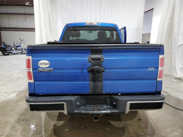 1FTMF1CW7AFC75823 - 2010 FORD F150 BLUE photo 6