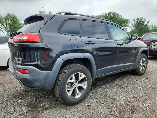 1C4PJMBS3EW127928 - 2014 JEEP CHEROKEE TRAILHAWK BLACK photo 3