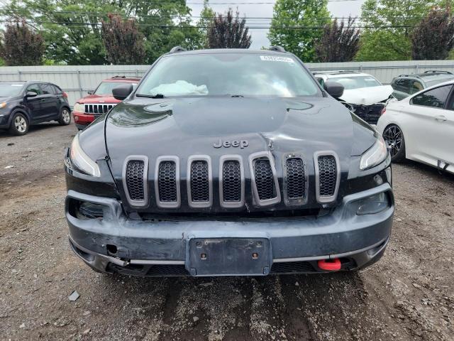 1C4PJMBS3EW127928 - 2014 JEEP CHEROKEE TRAILHAWK BLACK photo 5