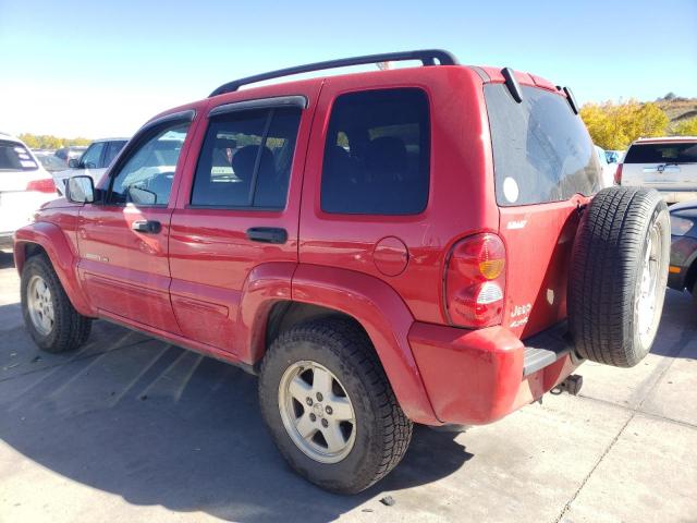 1J4GL58K33W590165 - 2003 JEEP LIBERRTY LIMITED RED photo 3