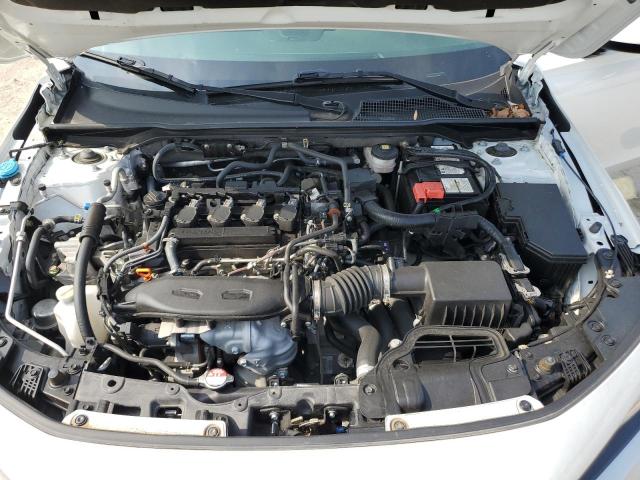 JHMFE1F72NX007356 - 2022 HONDA CIVIC EX WHITE photo 11