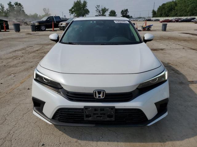 JHMFE1F72NX007356 - 2022 HONDA CIVIC EX WHITE photo 5