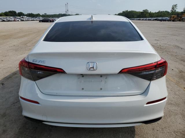 JHMFE1F72NX007356 - 2022 HONDA CIVIC EX WHITE photo 6