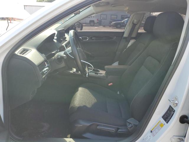 JHMFE1F72NX007356 - 2022 HONDA CIVIC EX WHITE photo 7