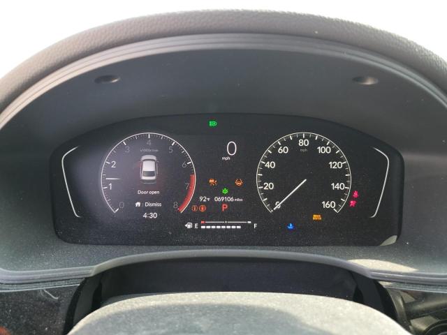 JHMFE1F72NX007356 - 2022 HONDA CIVIC EX WHITE photo 9