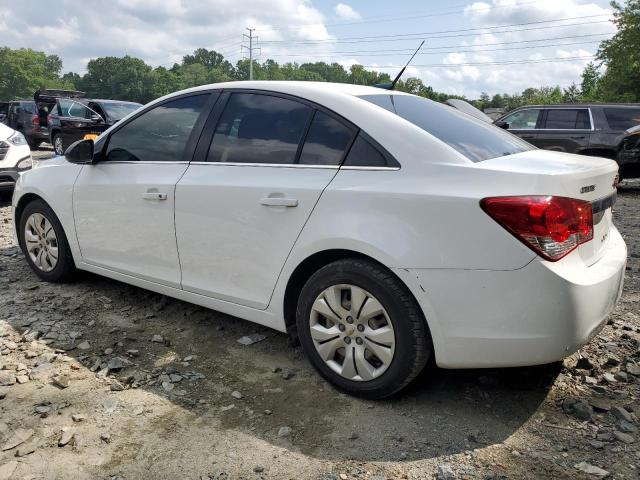 1G1PC5SH5C7154374 - 2012 CHEVROLET CRUZE LS WHITE photo 2