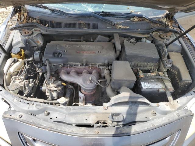 4T1BE46K57U627608 - 2007 TOYOTA CAMRY CE GRAY photo 11