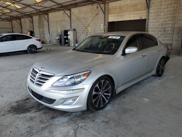 KMHGC4DHXCU198690 - 2012 HYUNDAI GENESIS 5.0L SILVER photo 2