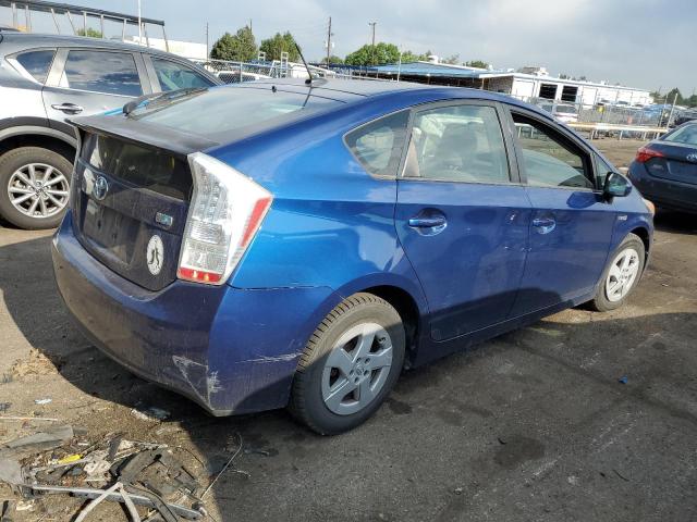 JTDKN3DU5A0140006 - 2010 TOYOTA PRIUS BLUE photo 3