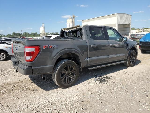 1FTFW1E86MKE00927 - 2021 FORD F150 SUPERCREW GRAY photo 3