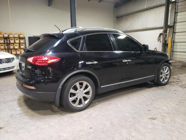 JNKAJ09F28M352878 - 2008 INFINITI EX35 BASE Negro foto 3