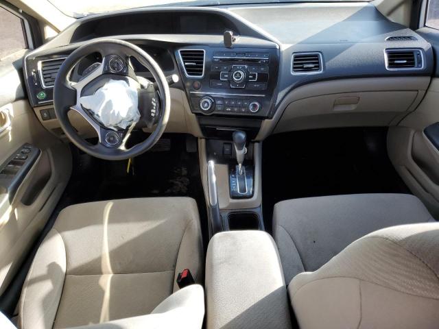 19XFB2F56DE045346 - 2013 HONDA CIVIC LX WHITE photo 8