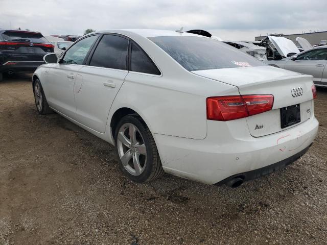 WAUBGAFC9CN006220 - 2012 AUDI A6 WHITE photo 2