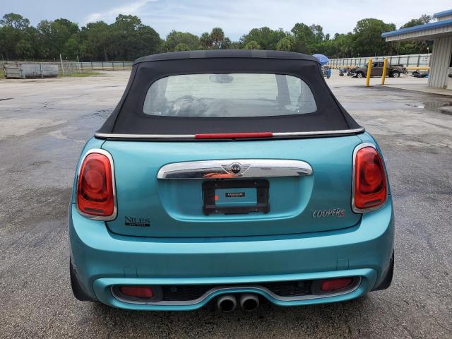 WMWWG9C31H3C82417 - 2017 MINI COOPER S TURQUOISE photo 6