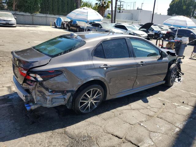 4T1G11AK1PU779702 - 2023 TOYOTA CAMRY SE NIGHT SHADE GRAY photo 3