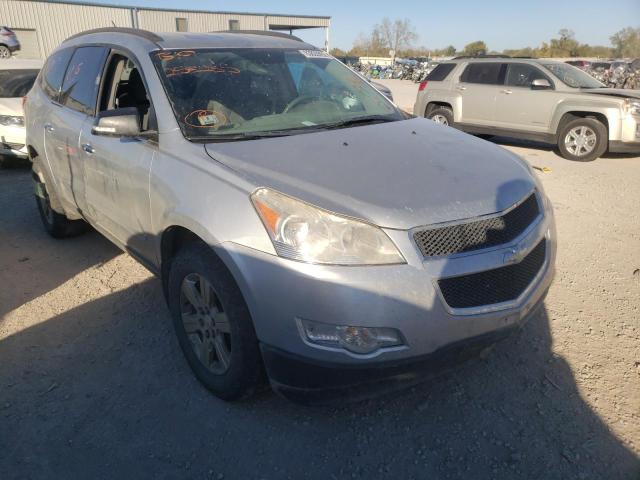 1GNKVGED3BJ253235 - 2011 CHEVROLET TRAVERSE LT GRAY photo 1