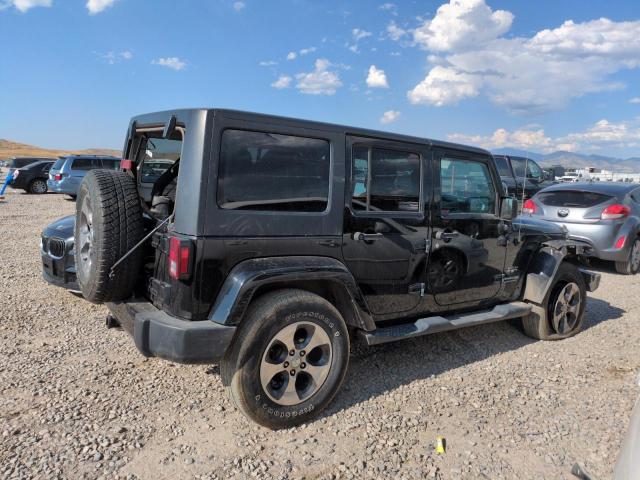 1C4HJWEG5JL893355 - 2018 JEEP WRANGLER U SAHARA Чорний фото 3