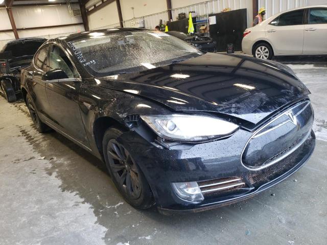 5YJSA1CP5DFP26626 - 2013 TESLA MODEL S BLACK photo 4