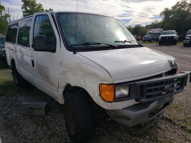 1FTNE14W37DA68775 - 2007 FORD ECONOLINE E150 VAN WHITE photo 4